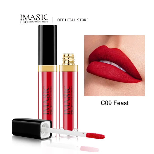 Matte Lip Gloss Waterproof Lipgloss 24 Hours Makeup Lips